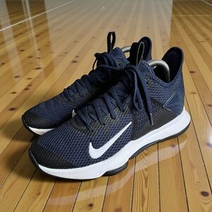 Nike LeBron Witness 4 TB Midnight Navy Blue Mens 7.5 Basketball Shoes CV4004-401